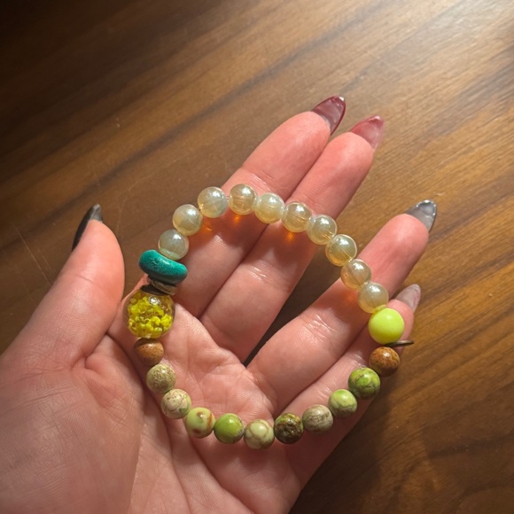 DON’T LET DISCO SET OF 2 BEADED BRACELETS - Picture 2 of 3